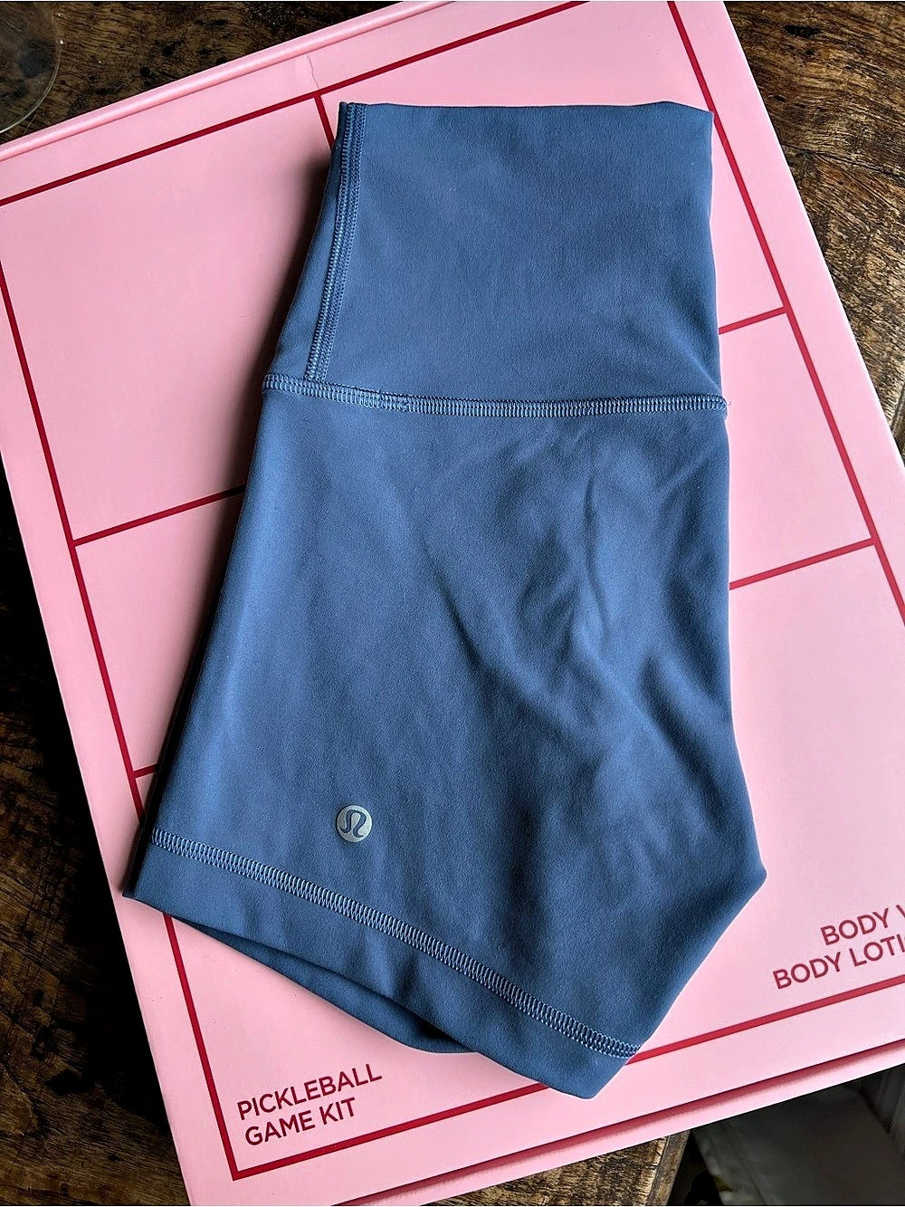 lululemon Align High-Rise Short 4" Blue Small